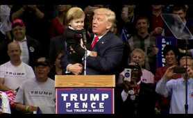 Parents Or Donald Trump? Little Kid At Trump Rally Chooses To Stay With Trump - FNN