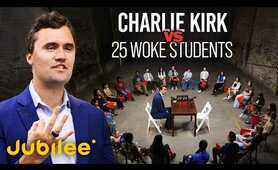 Can 25 Liberal College Students Outsmart 1 Conservative? (feat. Charlie Kirk) | Surrounded