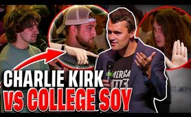 FULL Charlie Kirk Debate VS Wyoming College Students