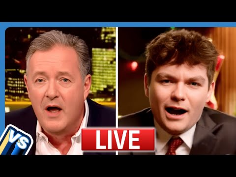 &lsquo;What a CROCK of S***!&rsquo; Piers Morgan vs Nick Fuentes | Full interview